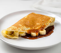 Блин Банан с карамельным сиропом