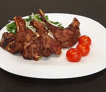 Шашлык из каре ягненка