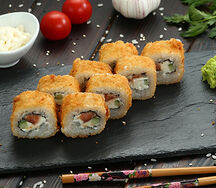 Ролл Горячий с лососем