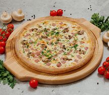 Пицца Ветчина и грибы