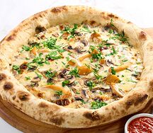 Пицца с грибами