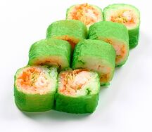 Ролл с креветкой