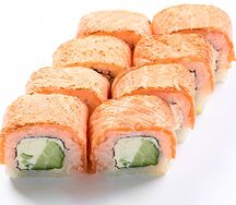 Филадельфия с опаленным лососем