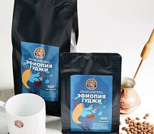 Зерновой Кофе Эфиопия Гуджи