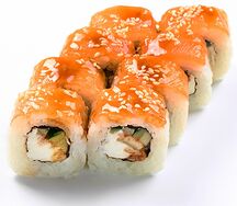 Самурай с лососем