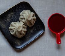 Хинкали из баранины вареные