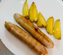 Купаты с картошечкой