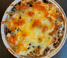 Жюльен с курицей и грибами