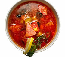 Мясная солянка