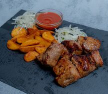 Комбо из свиной шейки