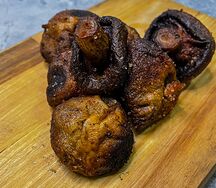 Шампиньоны на углях