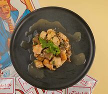 Курица с грибами