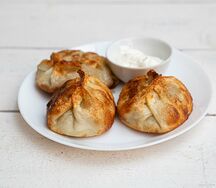 Манты жареные 3 шт