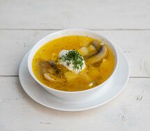 Суп грибной