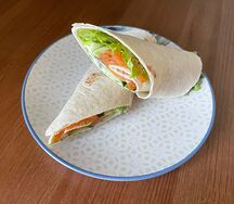 Ролл с лососем