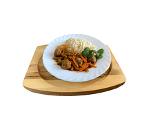 Пшеничная паста c фрикадельками