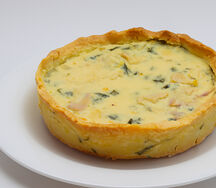 Пирог с сайрой 