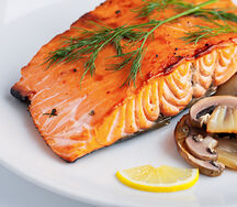 Рыба с грибами