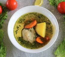Шорпа из курицы