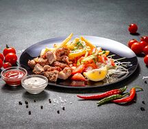 Ланч-бокс со свининой