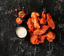 Шашлык из куриных крыльев