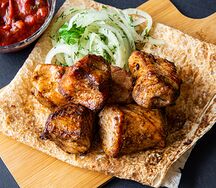 Шашлык из cвинoго карбонада