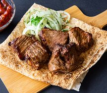 Шашлык из бараньей мякоти