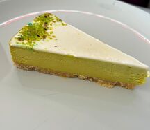 Чизкейк фисташковый