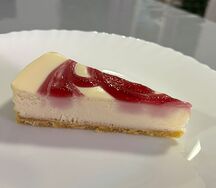 Чизкейк малиновый 