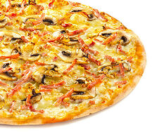 Пицца Ветчина и грибы