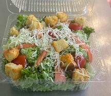 Салат Цезарь с креветками