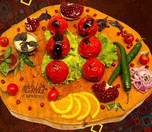 Помидоры, жаренные на углях