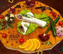 Кебаб из индейки в лаваше