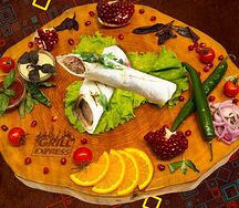 Кебаб из говядины в лаваше