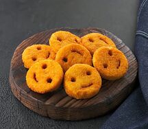 Картофельные смайлики постные