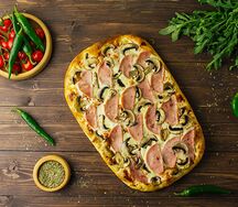 Ветчина и грибы