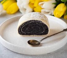 Штрудель с маком постный