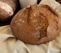 Хлеб домашний бездрожжевой постный
