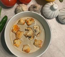 Крем-суп грибной