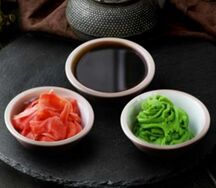 Набор имбиря и васаби