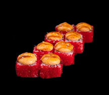 Запеченный ролл Калифорния с крабом