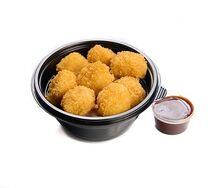 Сырные шарики с чесноком