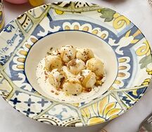 Домашние ньокки с сыром грана падано