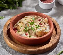 Сациви с кальмаром гриль