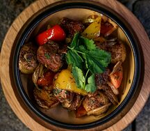 Оджахури с курицей