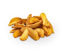 Картофельные дольки большие