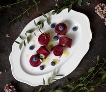 Черничные с солёным мёдом