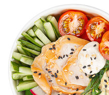 Поке с курицей