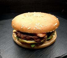 Бургер с ростбифом