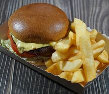 Бургер с говядиной на углях Xl